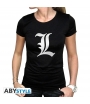 Camiseta Death Note L Tributo Mujer XL