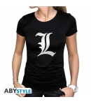 Camiseta Death Note L Tributo Talla L Mujer