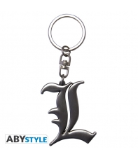 Llavero Death Note 3d Símbolo L