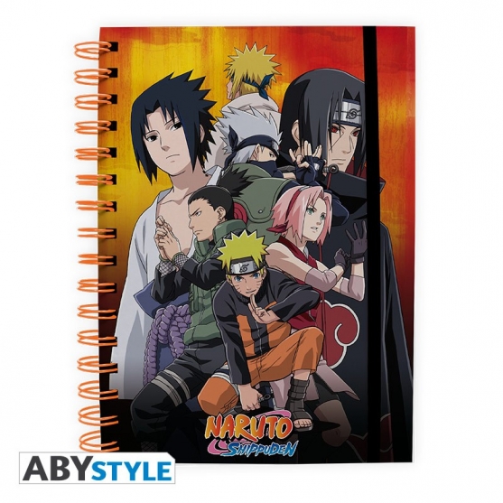 Libreta Naruto Grupo Konoha