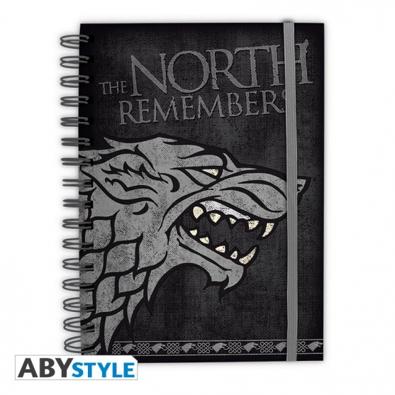 Libreta Juego de Tronos Stark