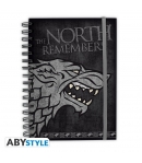 Libreta Juego de Tronos Stark