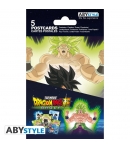 Set 5 Postales Dragon Ball Super Broly