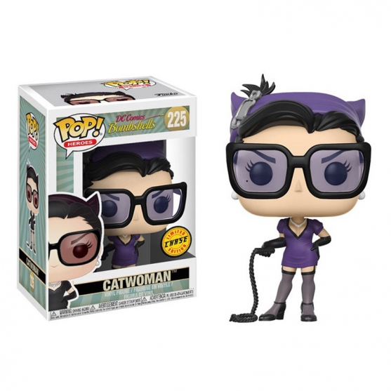 Pop! Heroes Catwoman CHASE 225 Dc Comics Bombshells
