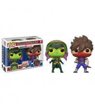 Pop! Games Gamora Vs Strider 2 Pack Marvel Vs. Capcom Infinite