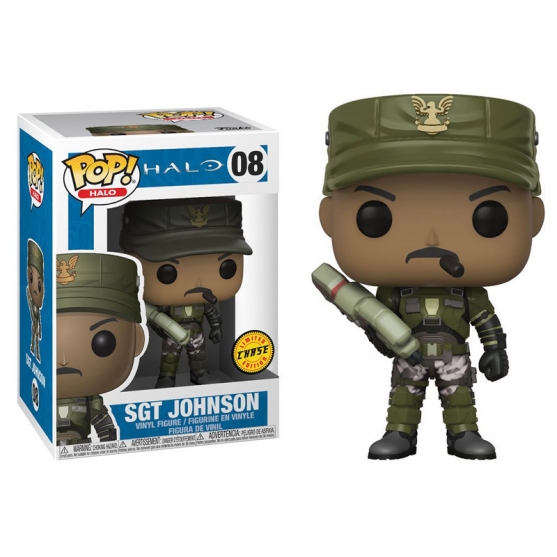 Pop! Halo Sgt. Johnson CHASE 08 Halo