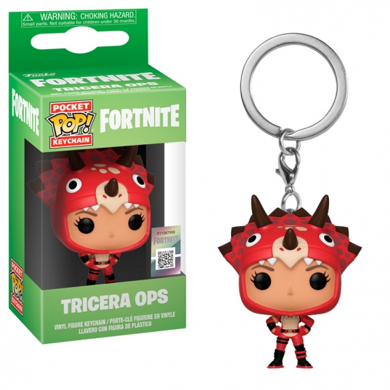 Llavero Pop! Tricera Ops Fortnite