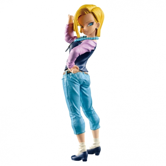Figura Dragon Ball Z Android 18 Scultures 16 cm