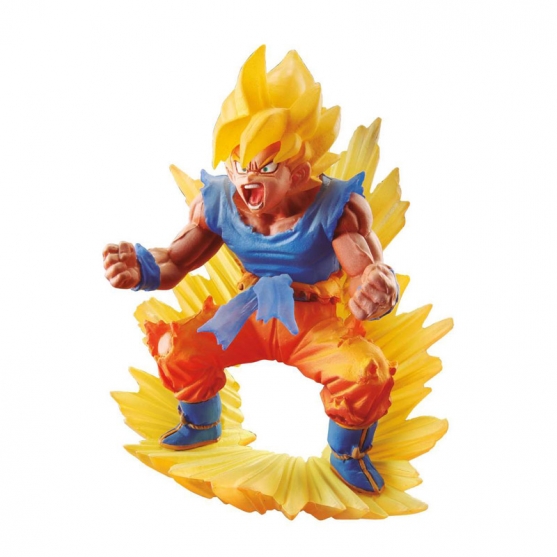 Figura Dragon Ball Super, Super Saiyan Son Goku Dracap Memorial 10 cm