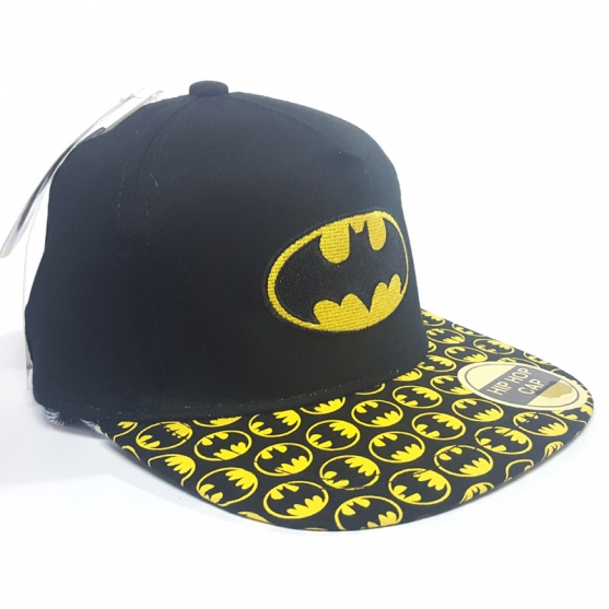 Gorra Dc Batman Logos Negra