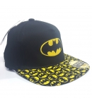 Gorra Dc Batman Logos Negra