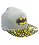 Gorra Dc Batman Logos Gris