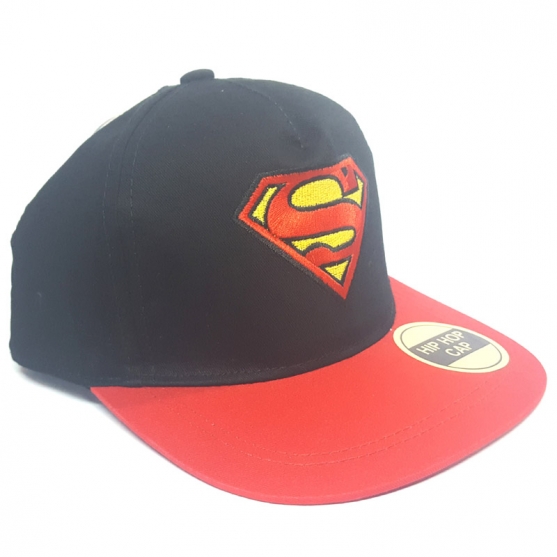 Gorra Dc Superman Logo Negra