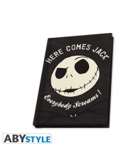 Bloc de Notas Pesadilla Antes de Navidad Jack A6