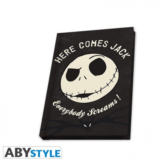 Bloc de Notas Pesadilla Antes de Navidad Jack A6