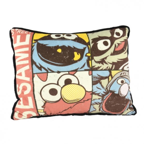 Cojín Barrio Sesamo Personajes