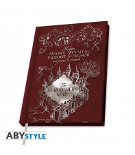 Libreta Harry Potter Mapa Marauder