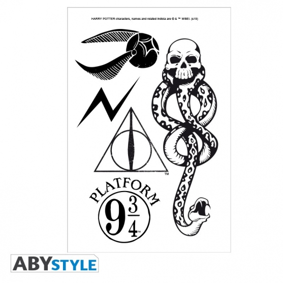Tatuajes Temporales Harry Potter