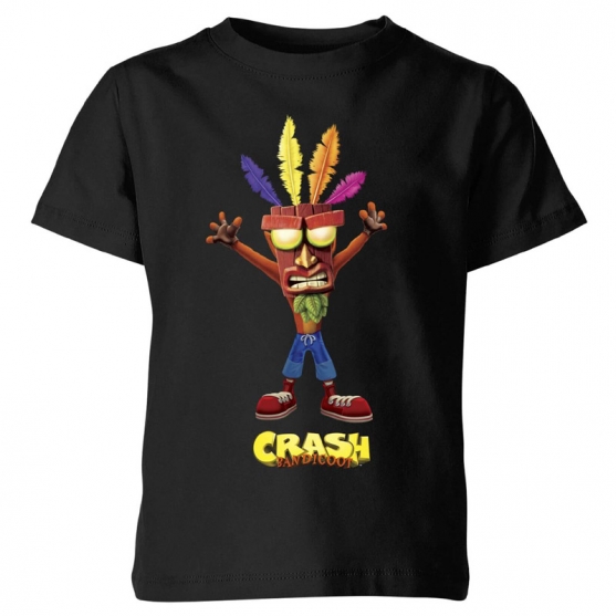 Camiseta Crash Bandicoot Aku Aku Hombre