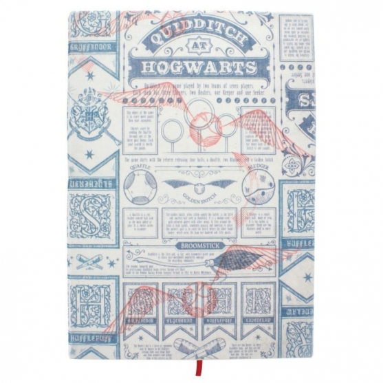 Libreta Harry Potter Quidditch at Hogwarts