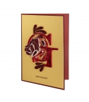 Tarjeta Felicitación Harry Potter Gryffindor