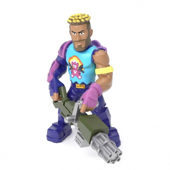 Figura con Accesorios Fortnite, Brite Gunner Battle Royale Col. 5 cm