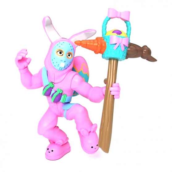 Figura con Accesorios Fortnite, Rabgit Raider Battle Royale Col. 5 cm