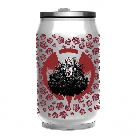 Taza de Viaje Borderlands 3 Lata Bandit Roses 330 ml