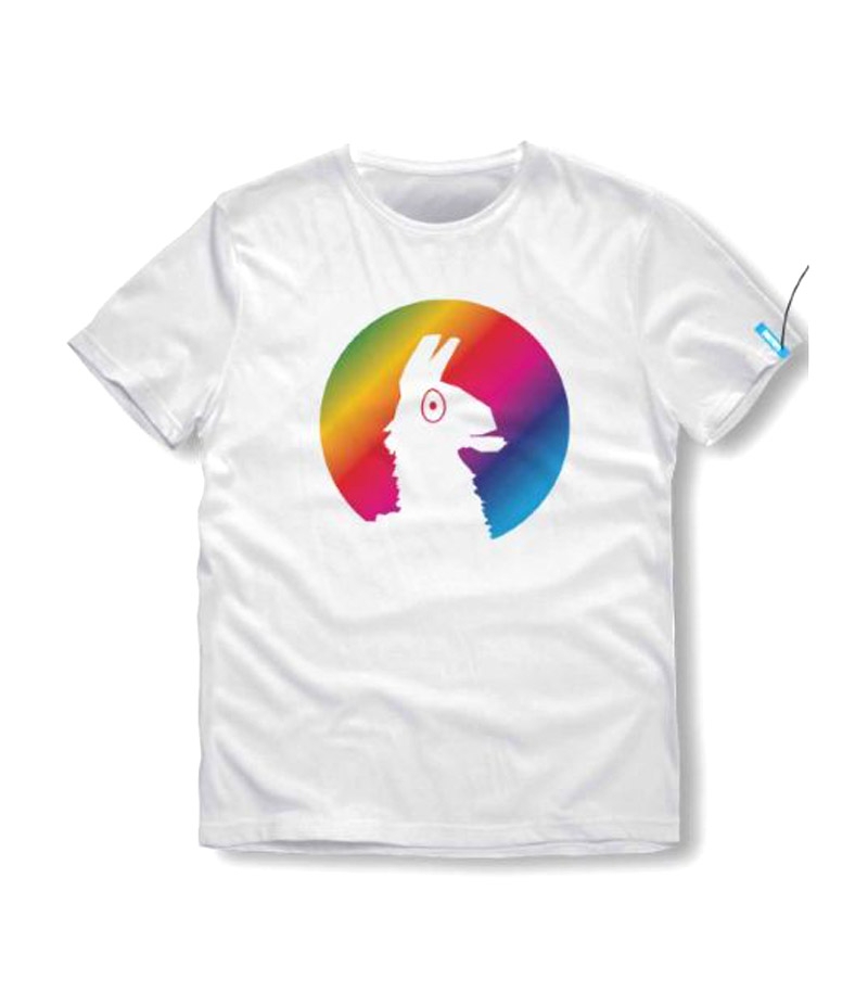 Camiseta Fortnite Arco Iris, Niño 14 -