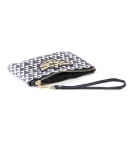 Monedero The Legend of Zelda Trifuerza Blanco y Negro