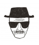 Alfombra Breaking Bad Heisenberg 80 x 84 cm