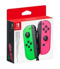Mandos Joy-Con (verde neón/rosa neón)