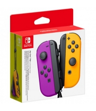 Mandos Joy-Con (morado neón/naranja neón)