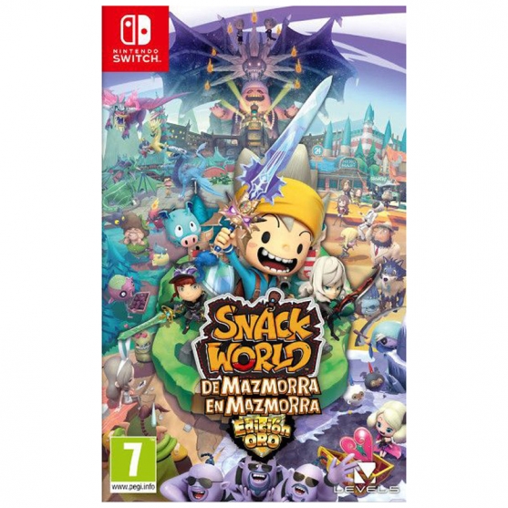 Snack World: De Mazmorra en Mazmorra - Edición Oro
