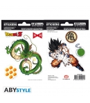 Pegatinas Reutilizables Dragon Ball Z Goku y Shenron