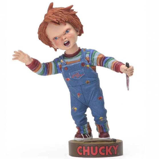 Figura El Muñeco Diabólico 2 Chucky Head Knockers 18 cm