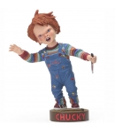 Figura El Muñeco Diabólico 2 Chucky Head Knockers 18 cm