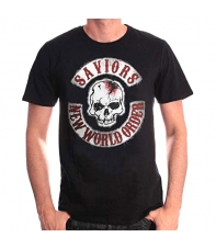 Camiseta The Walking Dead Saviors New World Order, Adulto M