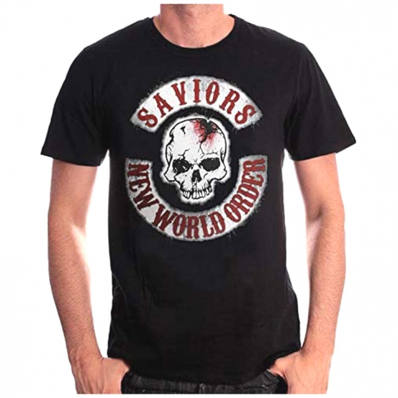 Camiseta The Walking Dead Saviors New World Order, Adulto M