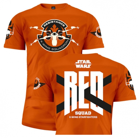 Camiseta Star Wars Resistance X-wing Squadron Hombre
