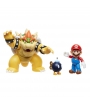 Set 3 Figuras, Batalla de Lava de Bowser, Super Mario
