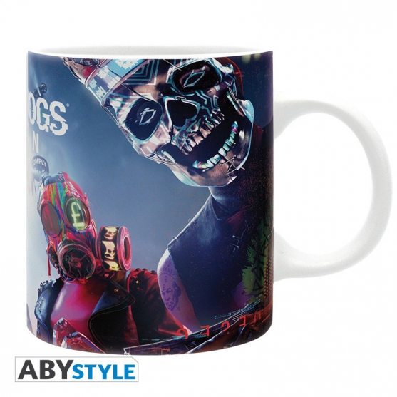 Taza Watch Dogs Legion Keyart 320 ml