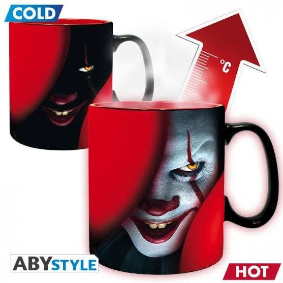 Taza It Chapter Two Pennywise Time to Float, Sensitiva al Calor 460 ml