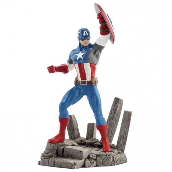 Figura Marvel Capitán América Schleich 14 cm