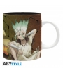 Taza Dr. Stone Tsukasa y Senku 320 ml