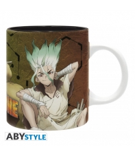 Taza Dr. Stone Tsukasa y Senku 320 ml