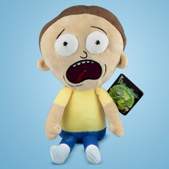Peluche Rick and Morty, Morty Asustado 35 cm