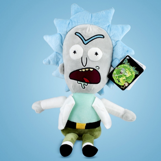 Peluche Rick and Morty, Rick Asustado 41 cm
