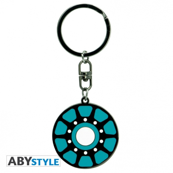 Llavero Marvel Iron Man Corazón, Brilla en la Oscuridad