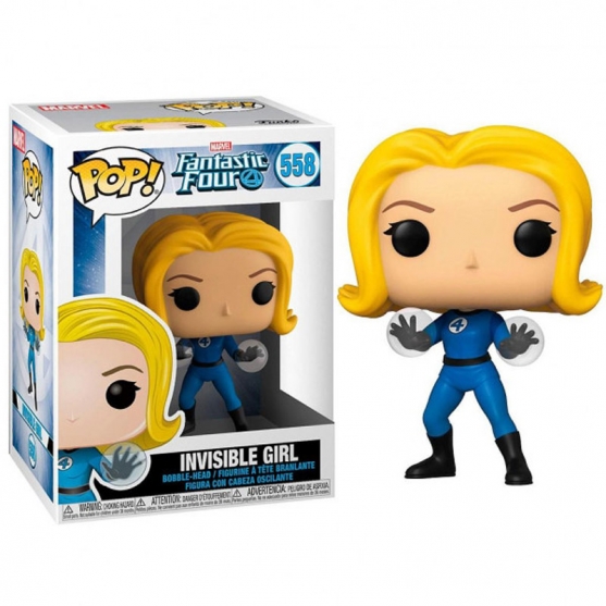 Pop! Invisible Girl 558 Marvel Fantastic Four